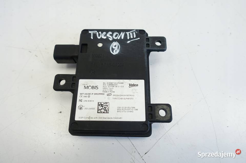 Hyundai Tucson III 15 KOMPUTER sterownik MODUŁ Rudka