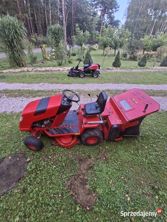 Traktork kosiarka ogrodowy Echo Trak Przyłogi
