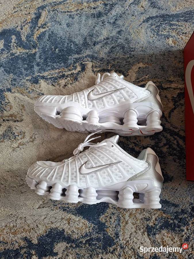 Buty Nike Shox TL White Metallic Silver r43 małopolskie Nowy Sącz