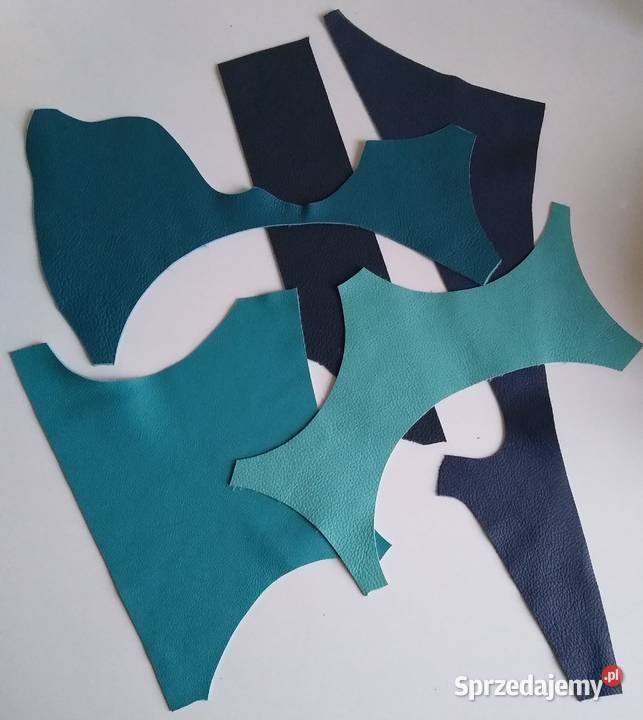 Skóra 200 g Licowa Włoska średnie i małe kawałki Gdańsk sprzedam