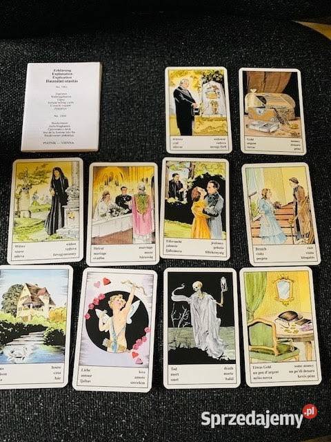 Karty cygańskie do wróżenia Piatnik Tarot Warszawa sprzedam