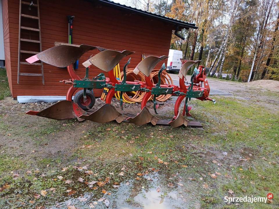 Pług Kverneland obrotowy 4 skibowy Stan Nowy pomorskie sprzedam