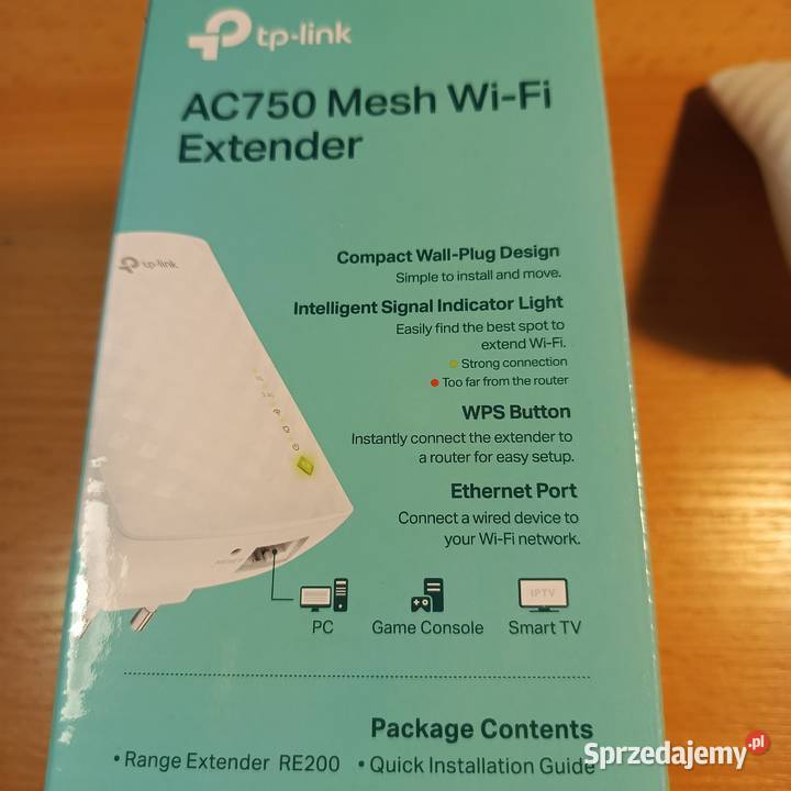 Wzmacniacz sygnału TPLink ac750 Piaski sprzedam