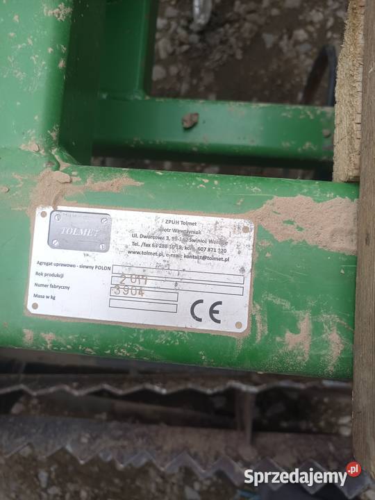 Agregat uprwaowo siewny TOLMET 27M 2017 łódzkie Rawa Mazowiecka sprzedam
