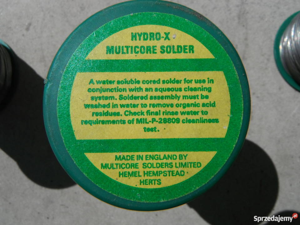 Lut HydroX muliticore solder BS219 07mm 05 grade