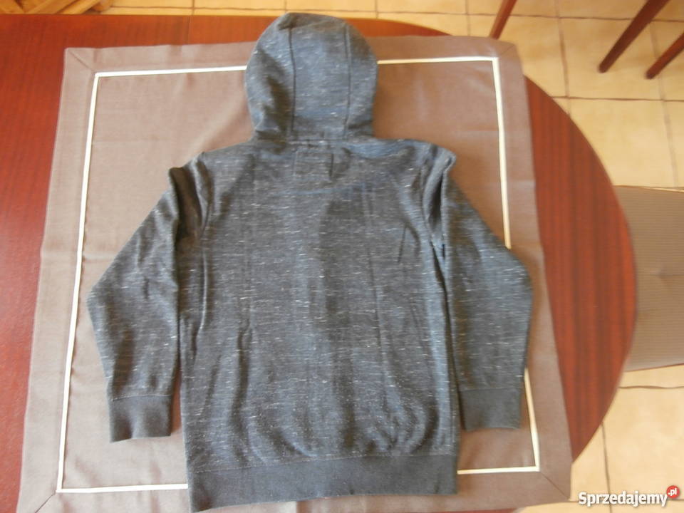 BLUZA z kapturem NOWA 146 RESERVED szary/srebrny Bydgoszcz