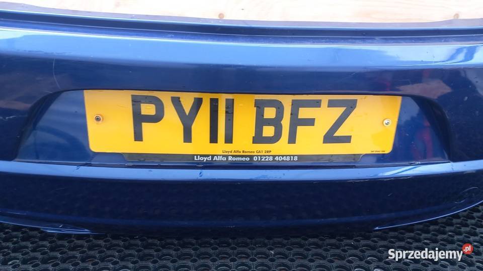 ALFA ROMEO MITO ZDERZAK TYŁ 468B osobowe Zbierkowo sprzedam