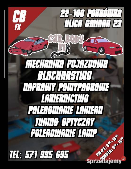 Mechanika Blacharstwo lakiernictwo diesel