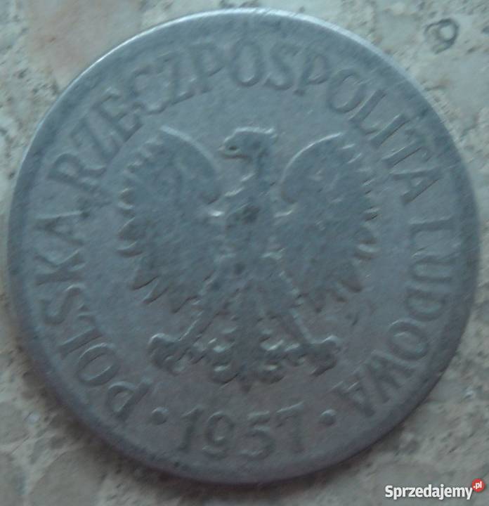 POLSKA50 GROSZY1957 r bzAL Legionowo