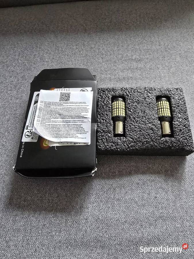 Żarówki led PY21W BA15S Komplet pomorskie Czarna Woda