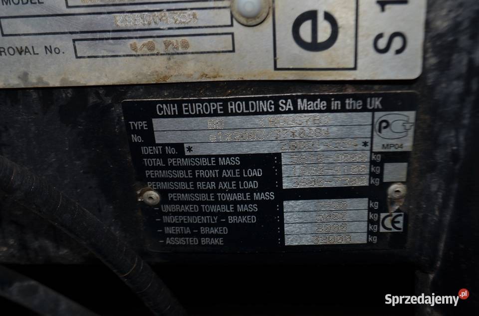 Ciągnik rolniczy HOLLAND T 6030 Grabik