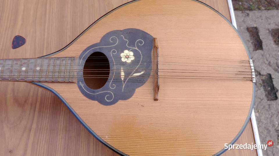 Stara ładna mandolina ośmiostrunowa Łódź sprzedam