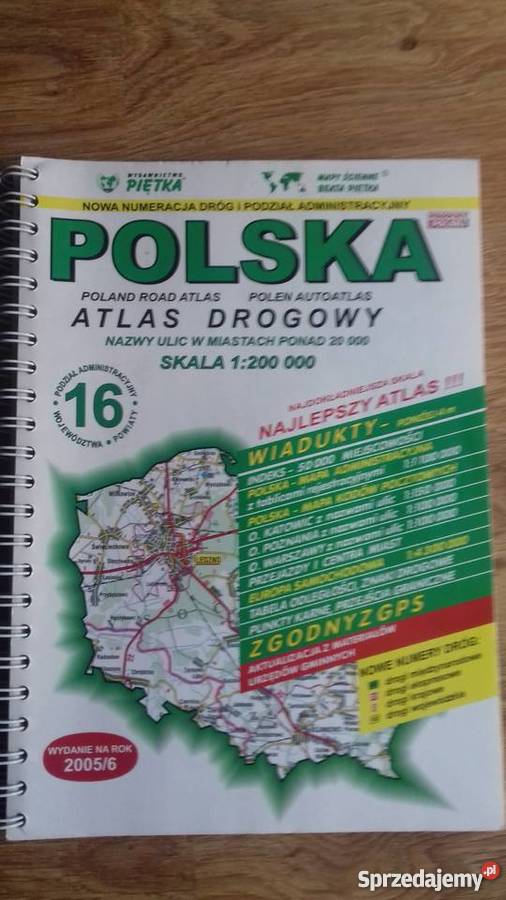 Książka kurs przewóz rzeczy atlasy Iława