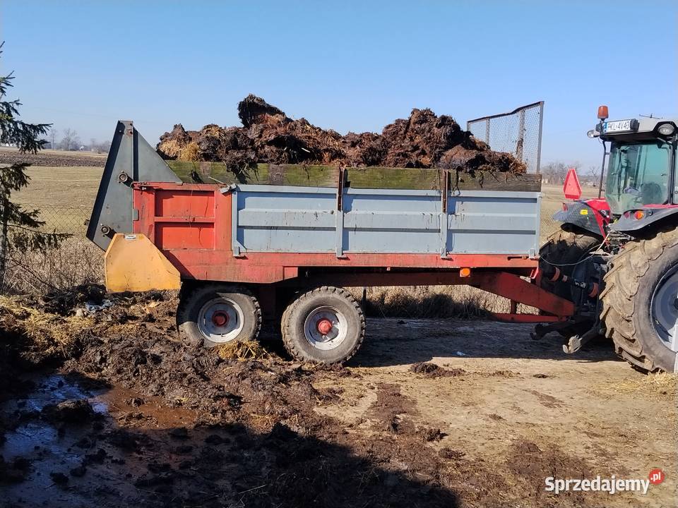 Rozrzutnik 6t tandem nieuszkodzony Stare Budki