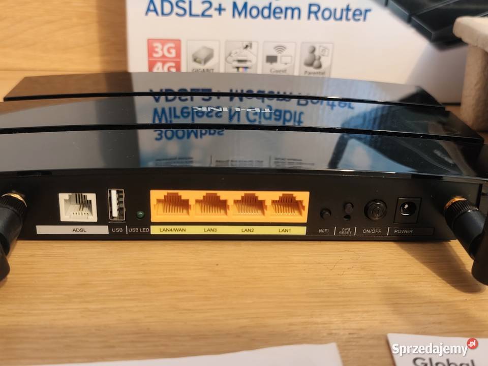 Router TPLINK TDW8970 ADSL2 modem wifi USB Tp-Link Rzeszów