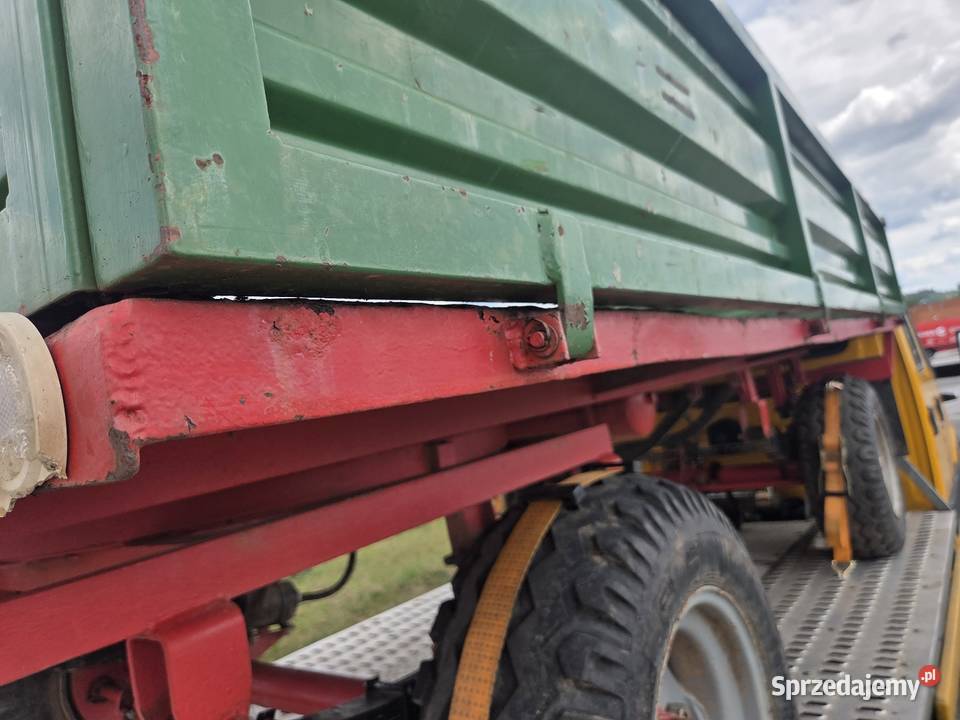 Przyczepa rolnicza Autosan D35 35t kaczka Przyczepy rolnicze Złoczew