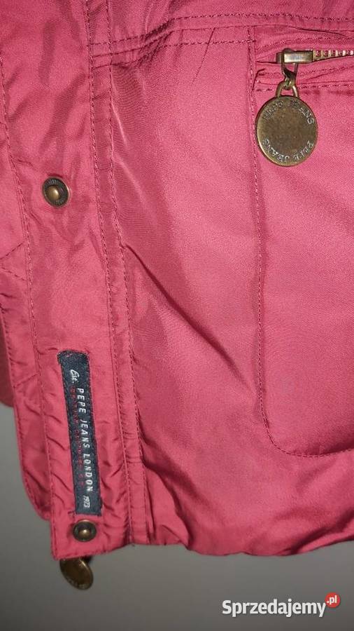 Kurtka Pepe Jeans rozmiar L Bez wzoru Lublin sprzedam