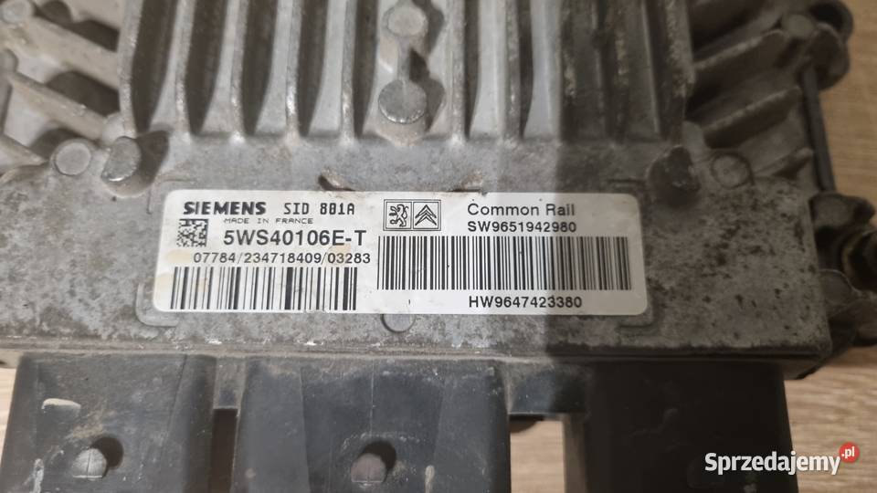 Zestaw startowy Citroen Xsara 20 HDI 90 CHIP 105