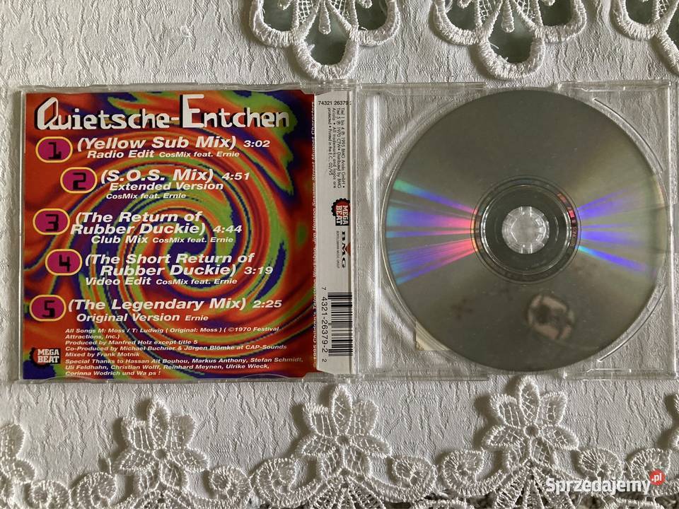 Płyta CD Single Cosmix Feat Ernie Quietsche Czerwionka-Leszczyny