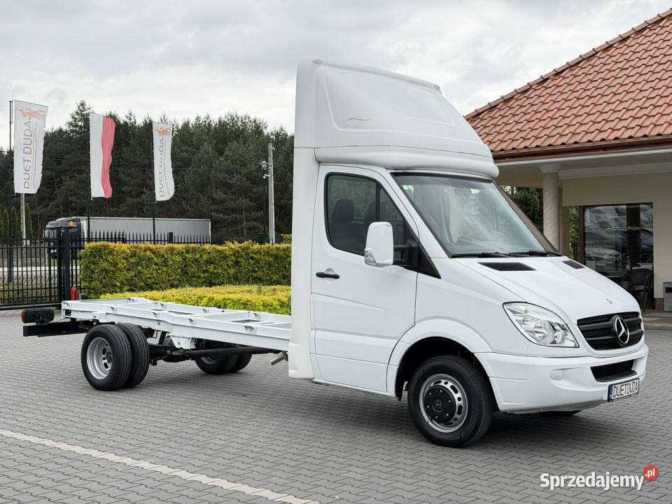 Mercedes Sprinter 418 CDI 30 Rama Mały przebieg biały Widełki sprzedam
