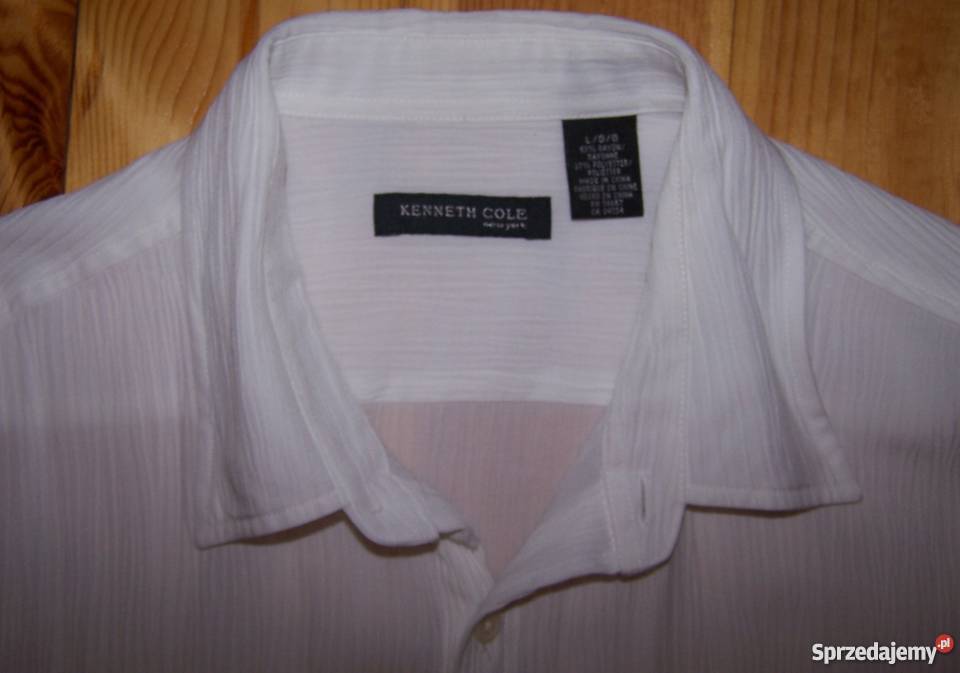 Koszula z długim rękawem Kenneth Cole z USA podlaskie Białystok