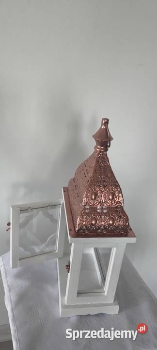 Urokliwy lampion latarenka wysokość 43 Legnica