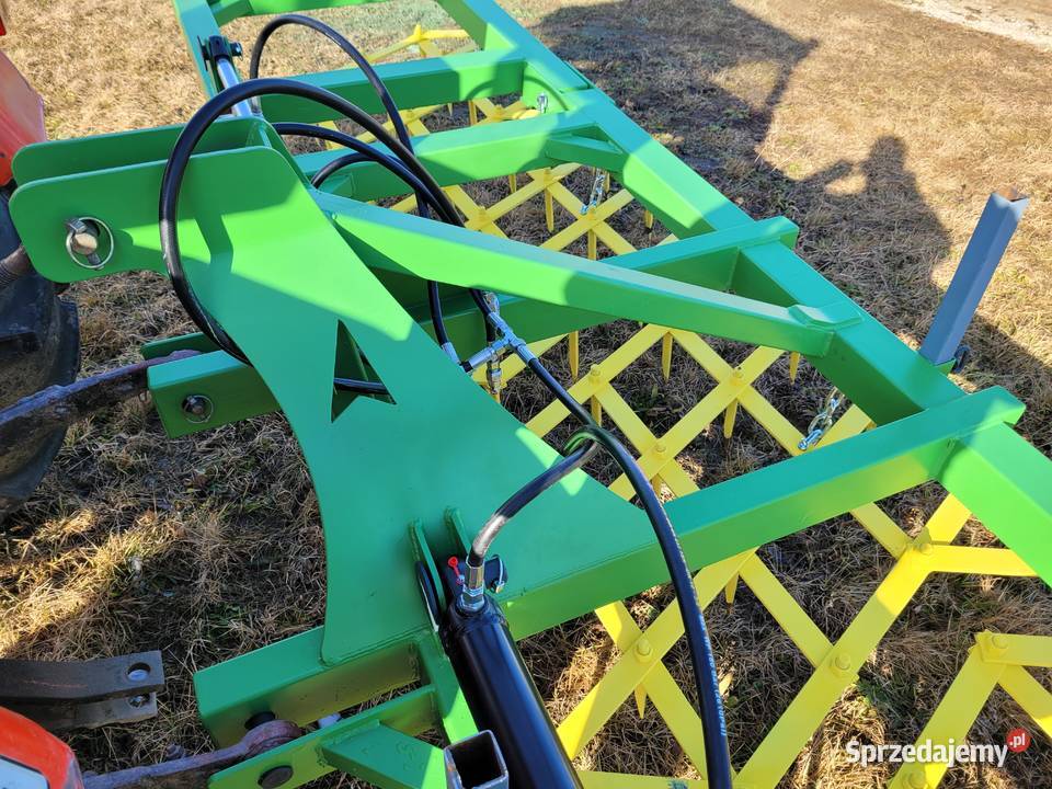 Brona polowa CIĘŻKA Hydraulicznie składana ząb nieuszkodzony Mielec