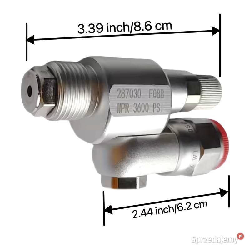 Zawór CleanShot Dysza 516 FFLP Przedłużka Piła