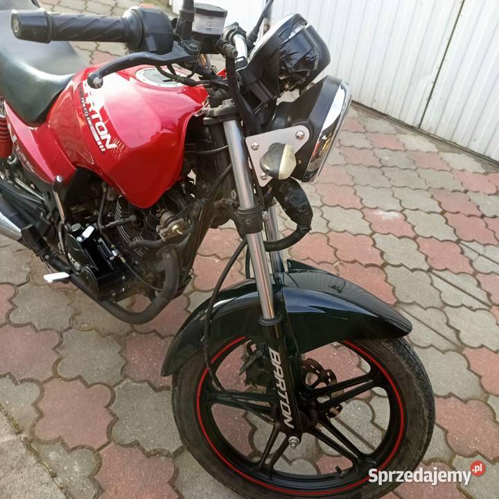 Barton n125 kat b 2015 r Opłacony zarejestrowany 15000km Lubasz sprzedam