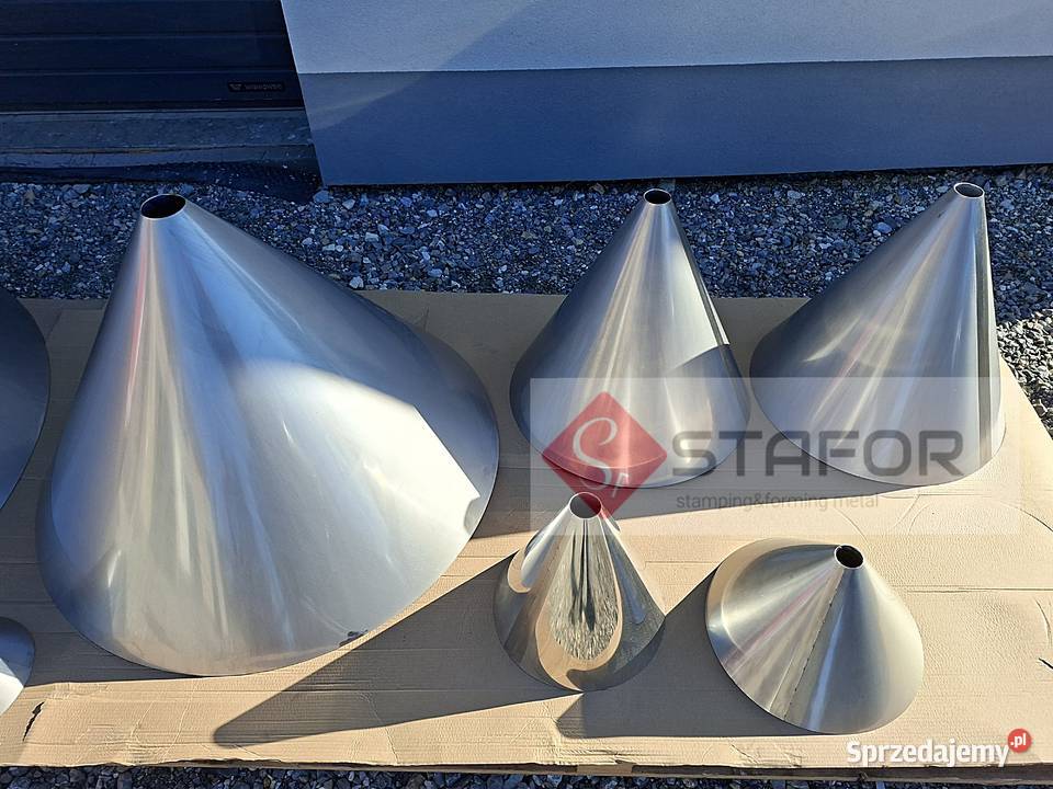 Stożek nierdzewny dennica stożkowa