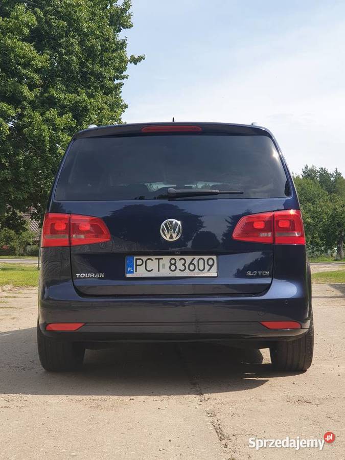 Volkswagen Touran 20 TDI CR 178 DSG Rok produkcji 2010 Krzyż Wielkopolski sprzedam