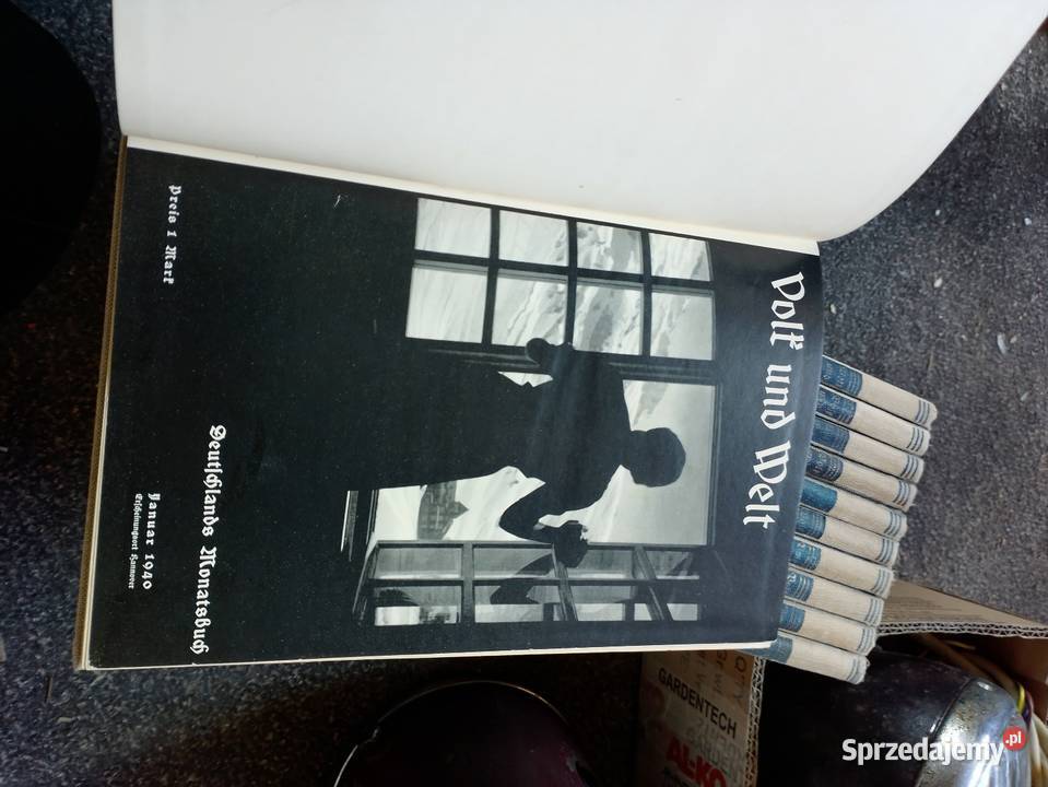 Gazeta niemiecki miesięcznik ludzie i świat 1940