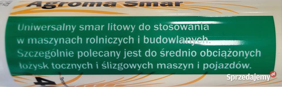 SMAR LITOWY AGROMA 400 G zachodniopomorskie Szczecin