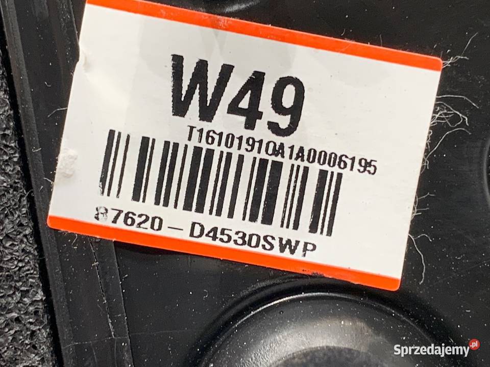 LUSTERKO PRAWY KIA OPTIMA SedanLimuzyna SNOW