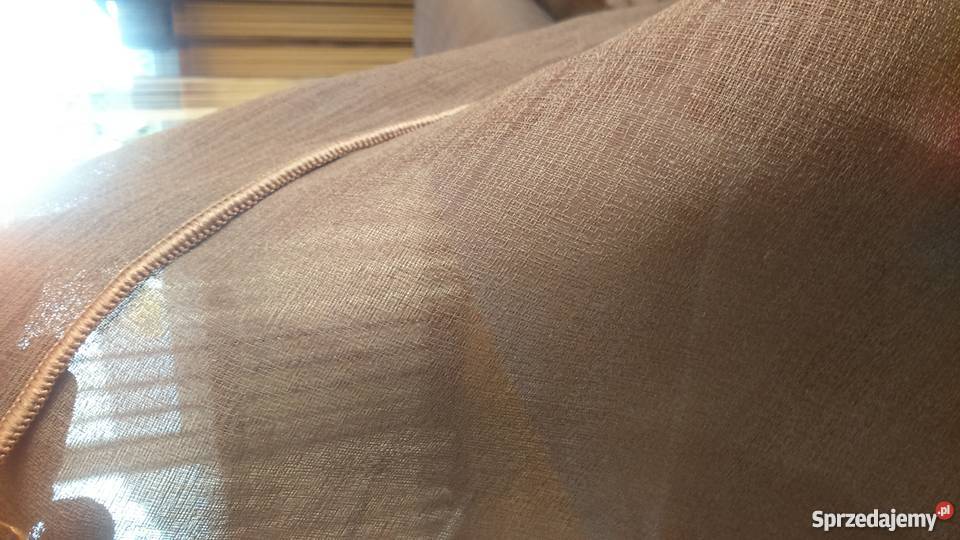 Tkanina zasłonowa kakao wys 300 firanazasłona Wystrój okien Radom