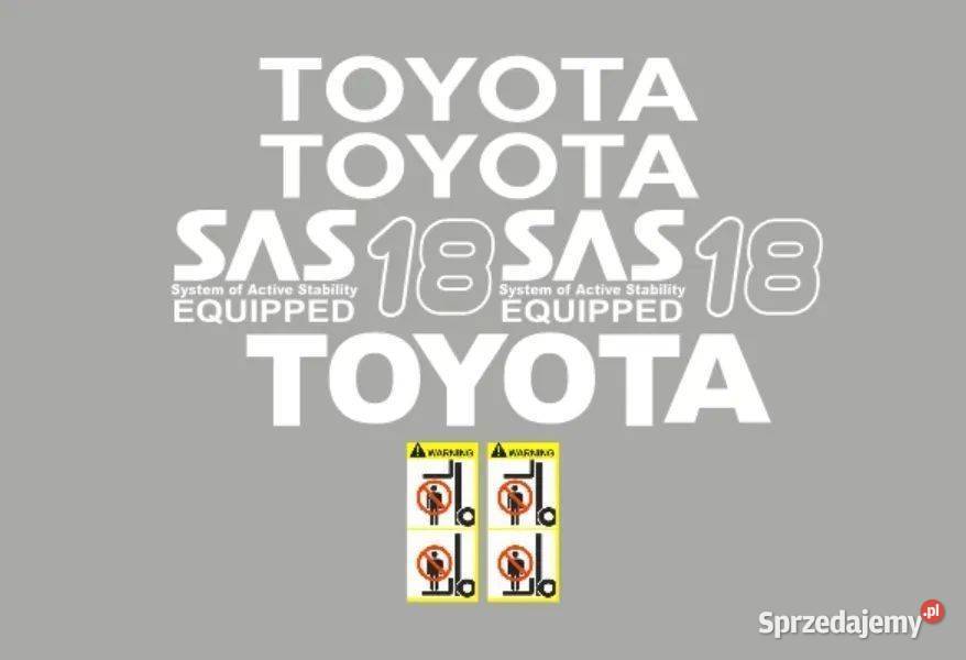Naklejki oklejenie TOYOTA SAS 18 Zamiennik mazowieckie Janików sprzedam