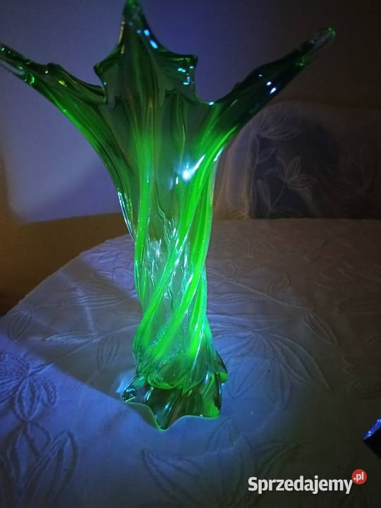Wazon uranowy Murano Porcelana i szkło Warszawa