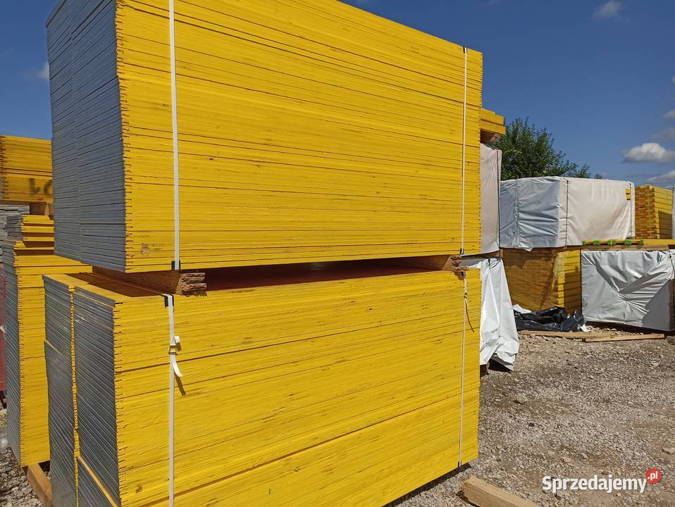 Płyta szalunkowa Trójwarstwowa Płyta 3S Żółta Lublin