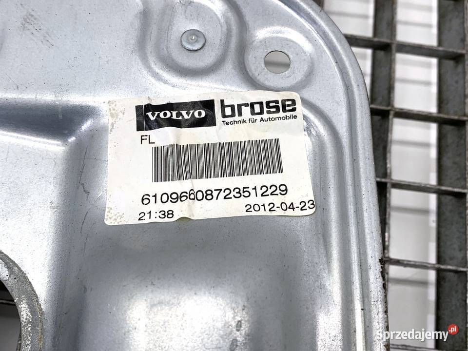PODNOŚNIK SZYBY LEWY PRZÓD VOLVO S80 II 31343464 Mechanizmy opuszczania szyb