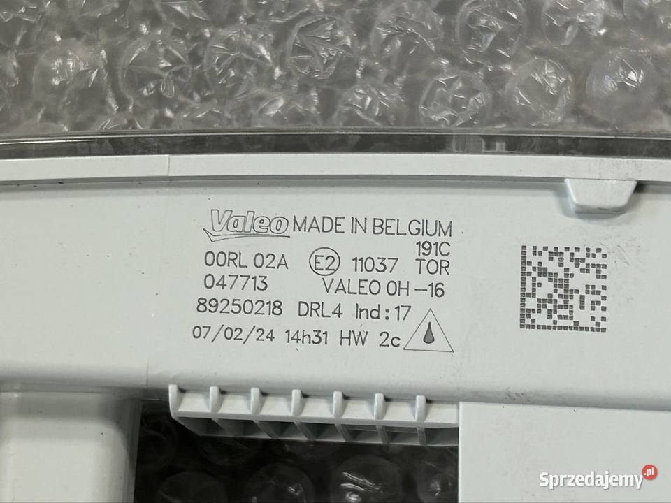 Citroen Berlingo światło led do jazdy dziennej