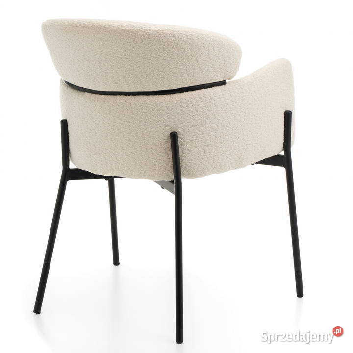 Krzesło Tapicerowane Bolzano Jasnobeżowe Wysyłka Tarchały Małe sprzedam