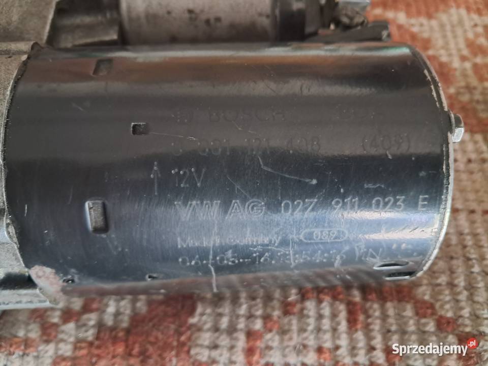 Sprzedam rozrusznik Golf 14 TSI Radzyń Podlaski sprzedam