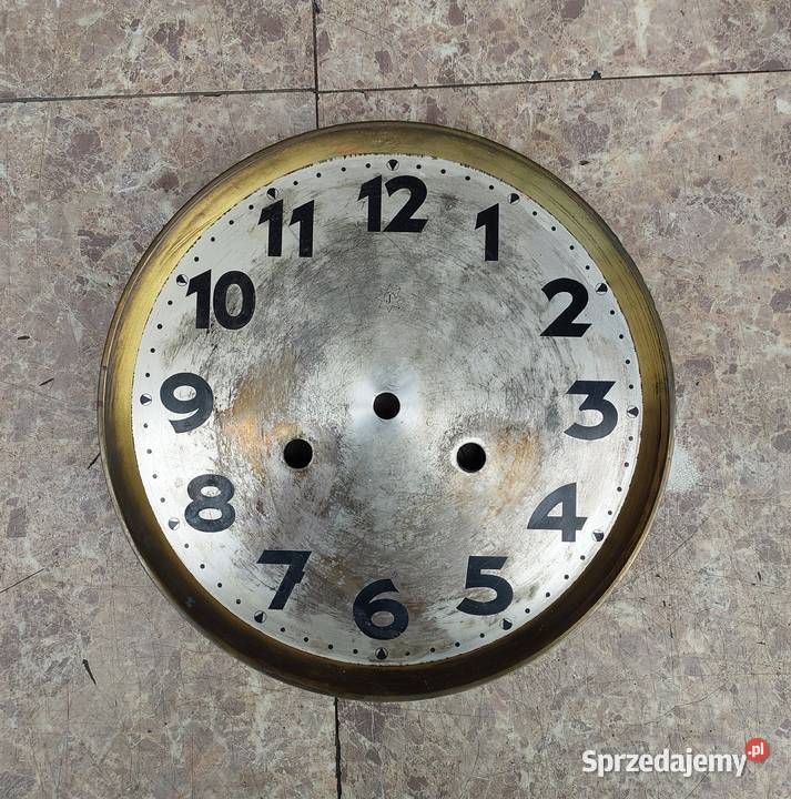 812 Tarcza starego zegara ściennego Junghans 185 pomorskie
