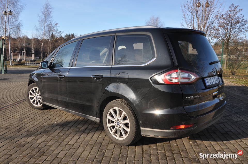 Ford Galaxy Titanium MK4 2016r czarny podkarpackie Jasło
