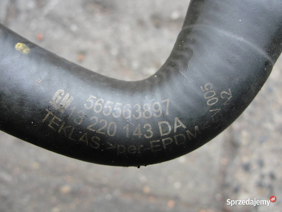 WĄŻ PRZEWÓD CHŁODNICY WODY OPEL INSIGNIA ASTRA osobowe Dąbrowa