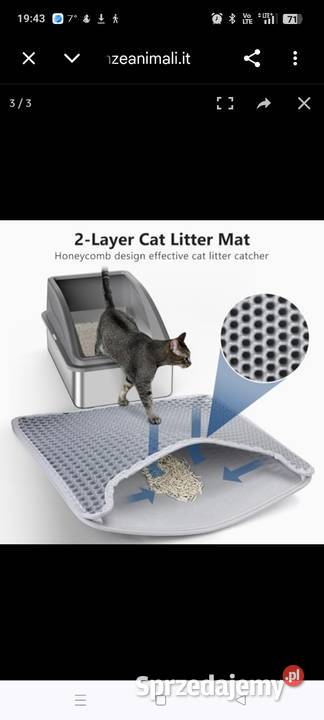 Kuwetaze stali XXL okazja Dla kotów