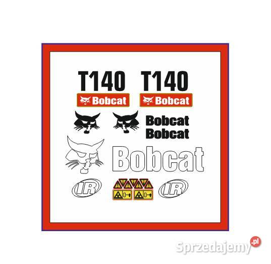 Naklejki Bobcat T140 Miniładowarka ładowarka Wyszków sprzedam