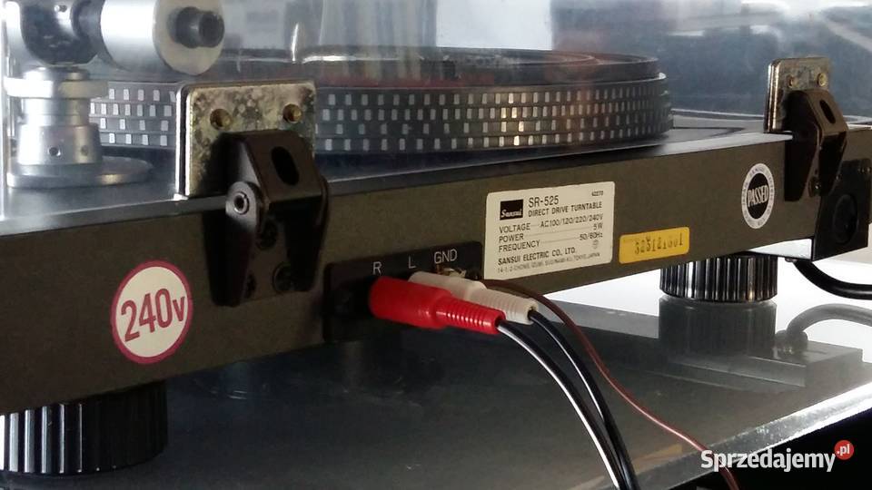 Gramofon SANSUI SR 525 mazowieckie