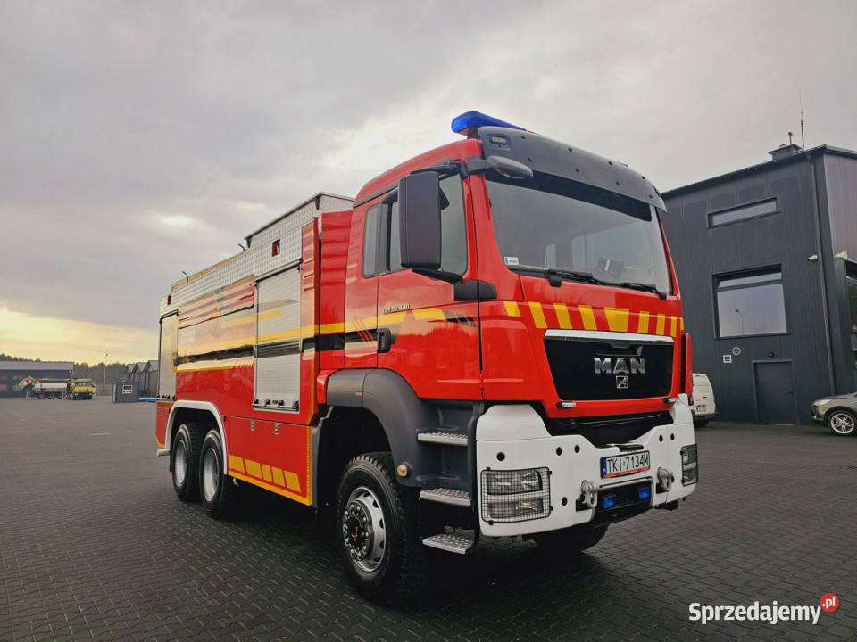 MAN TGS 26440 6x6 9500 l woda 950 piana 440KM Daleszyce sprzedam