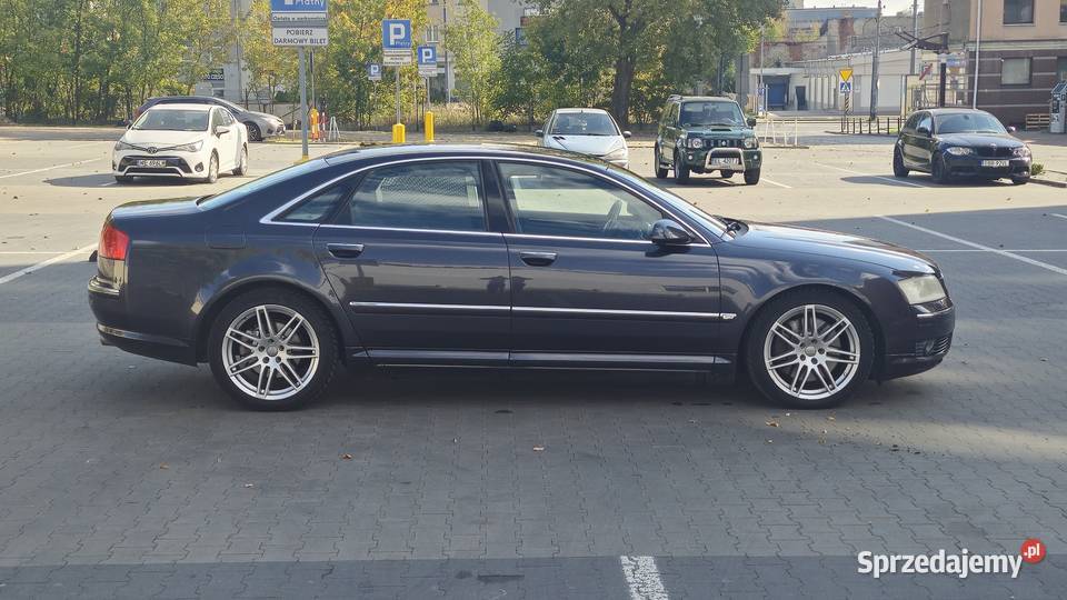Audi A8 D3 42 Mpi zadbany światła przeciwmgielne Rybnik